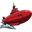 Red Submarine - logo