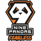 9Pandas Fearless - logo